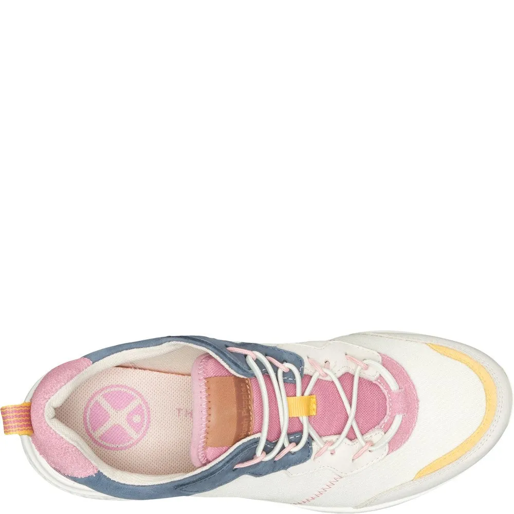 Navy/Pink Elevate Bungee Trainers