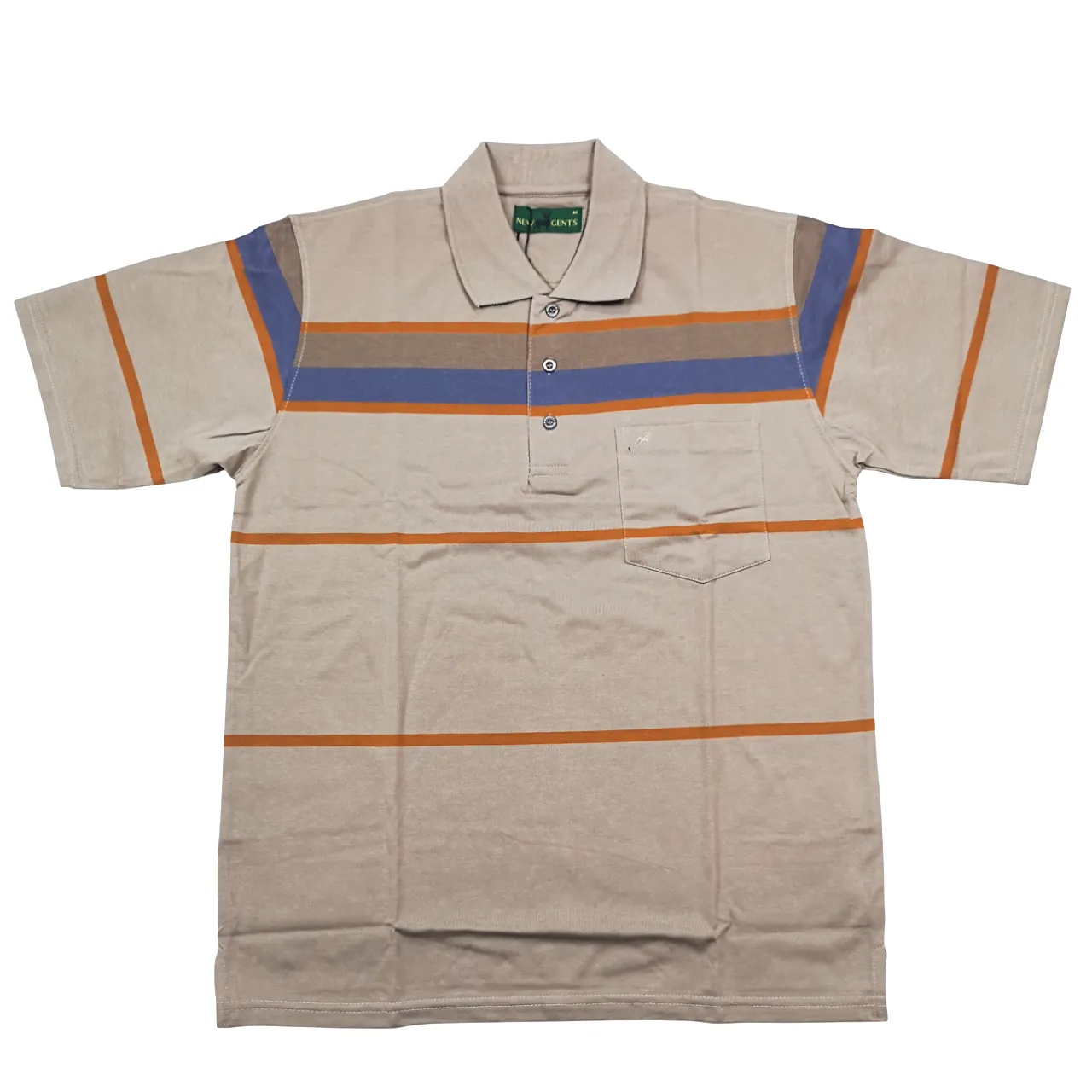 NEW GENTS Khaki SS Golfer