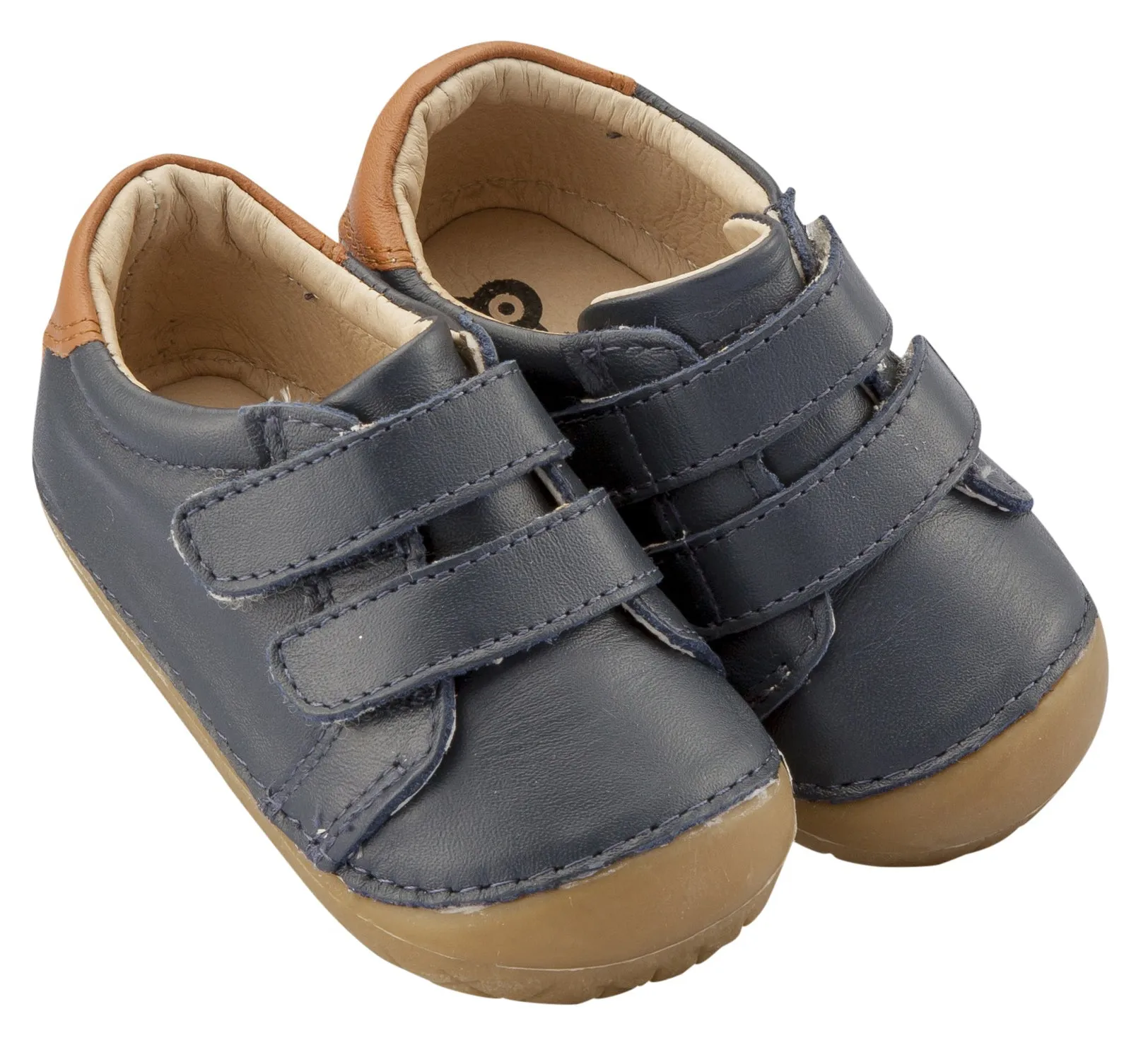 Old Soles Girl's & Boy's Cast Pave Sneakers, Navy / Tan