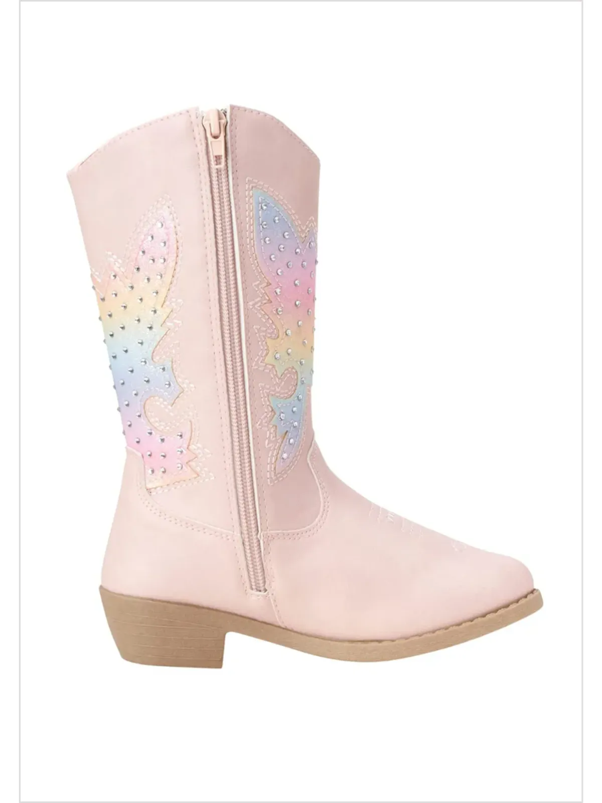 Pink And Pretty Cowboy Boots By Liv and Mia