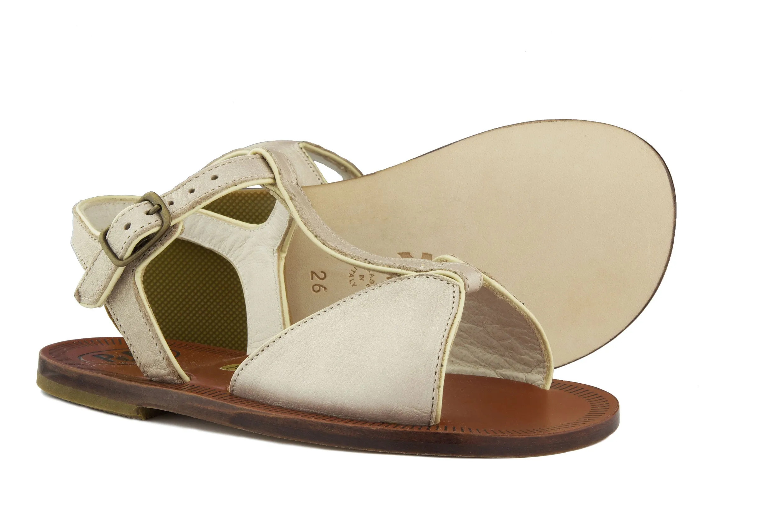 PèPè Girls Soft Gold Sandal