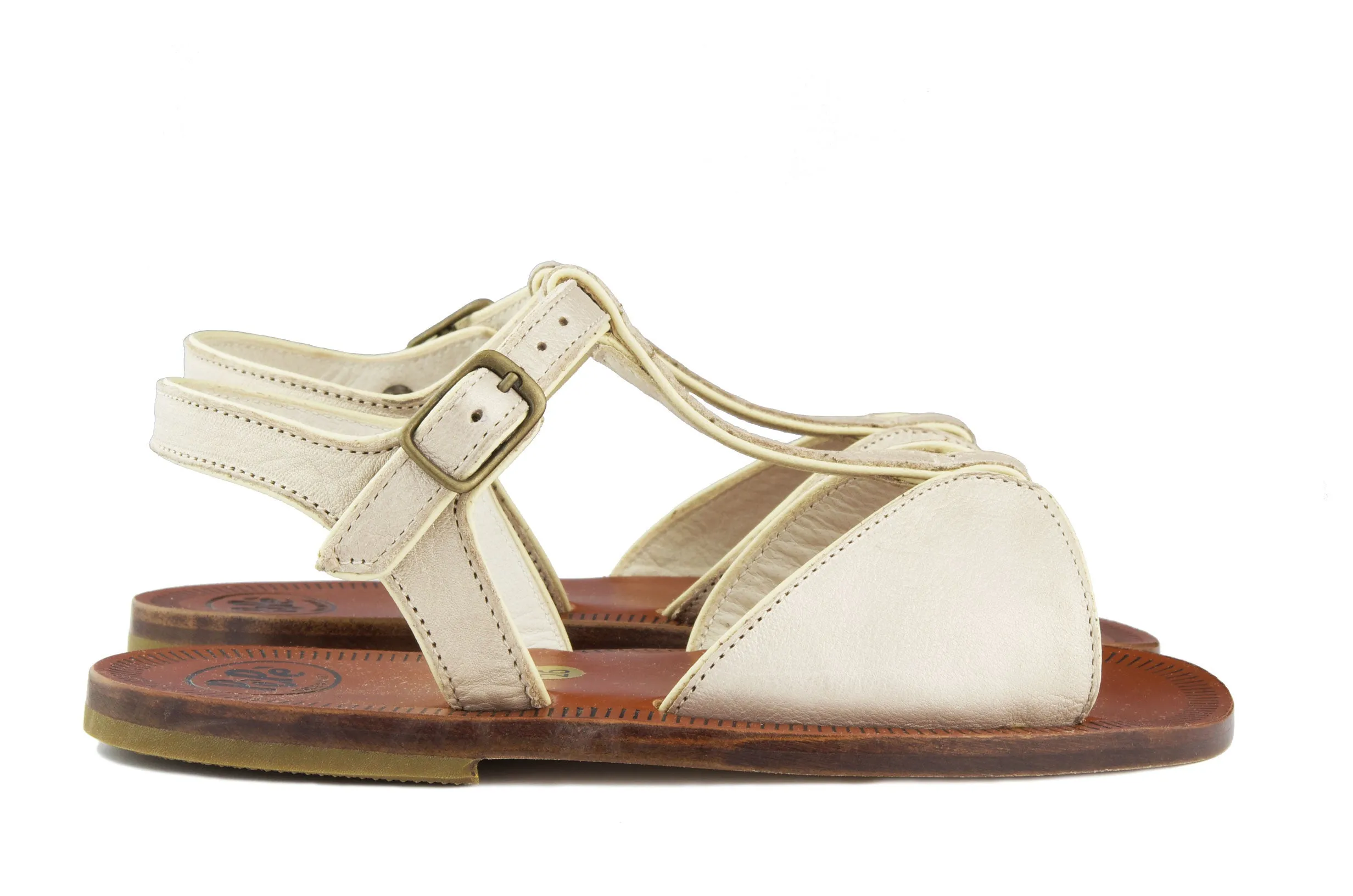 PèPè Girls Soft Gold Sandal