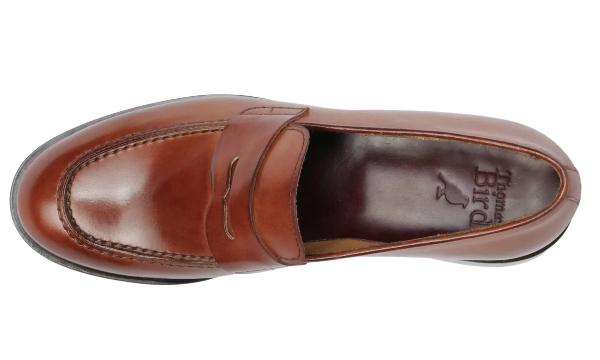 Roma Penny Loafer Chestnut