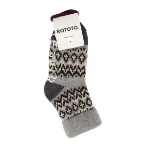 RoToTo Comfy Room Socks Nordic Grey