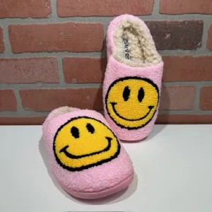 Slipper - Smiley - Pink