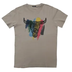 Stephan Kings Nkuni Horn Zulu Mushroom Paint T Shirt