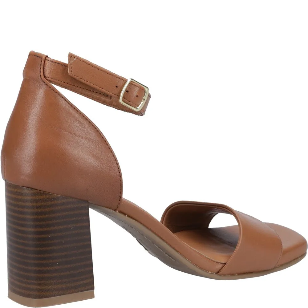 Tan Kelsey Heeled Sandals