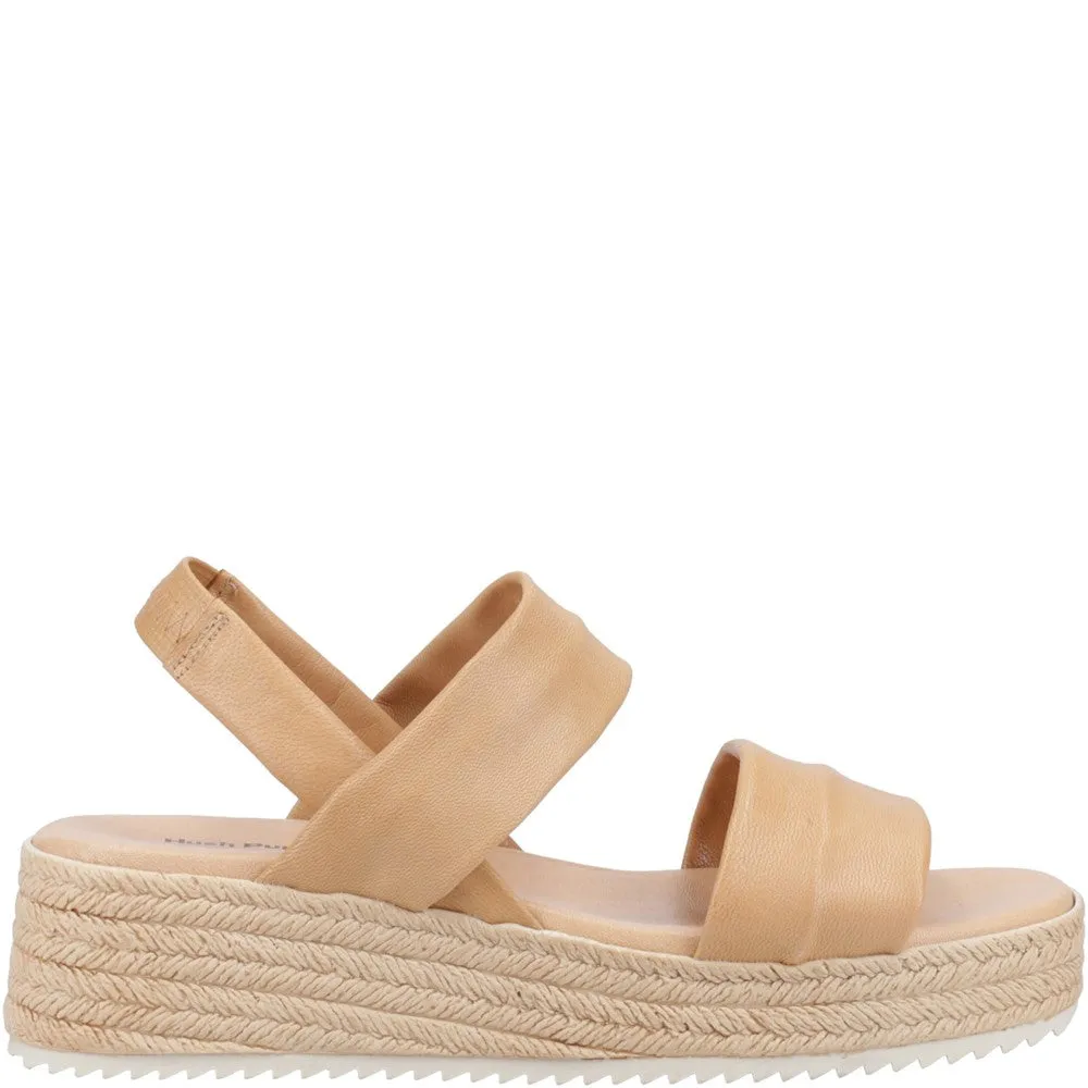 Tan Rachel Platform Sandals