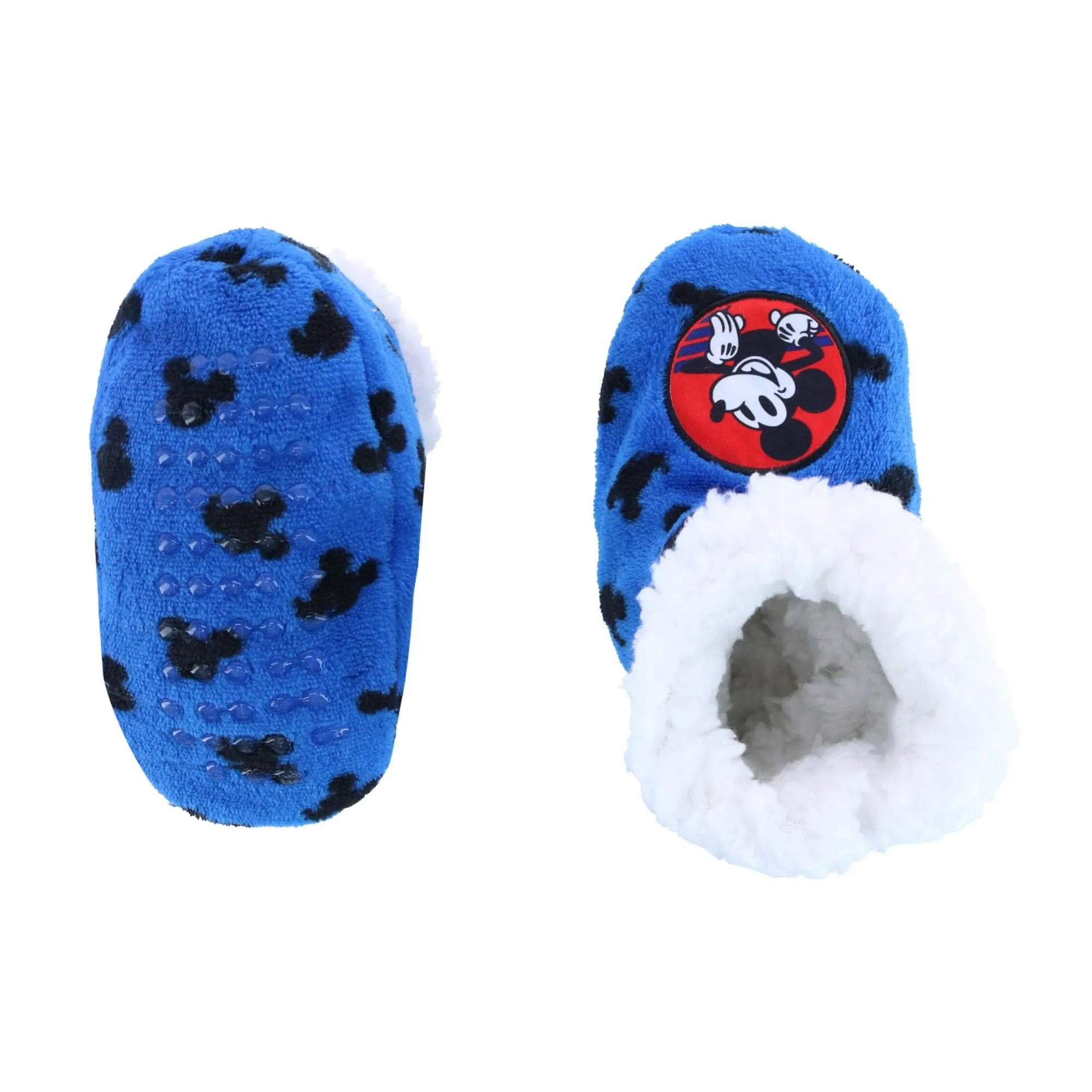 Textiel Trade Kids' Disney Mickey Mouse Print Bootie Slipper