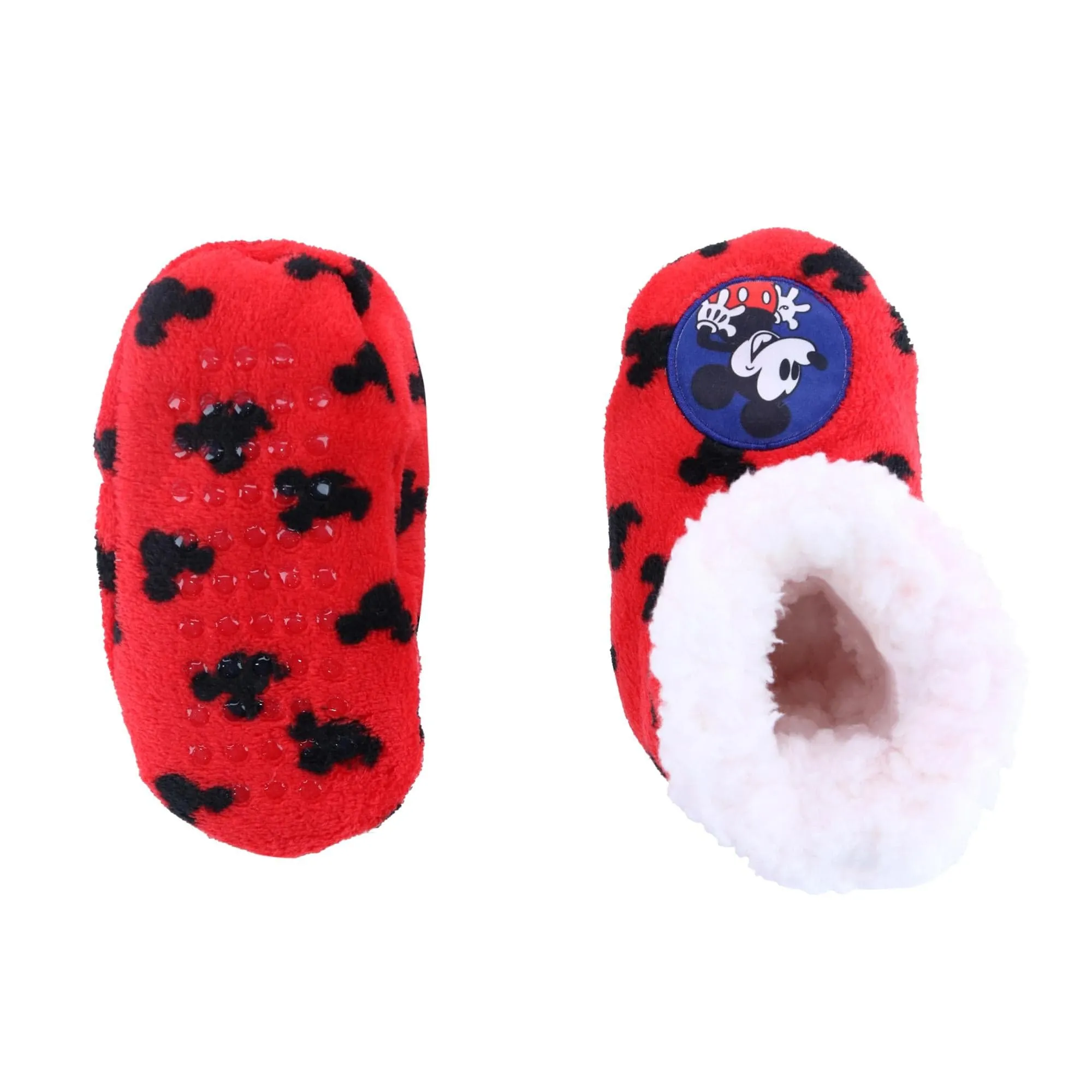 Textiel Trade Kids' Disney Mickey Mouse Print Bootie Slipper