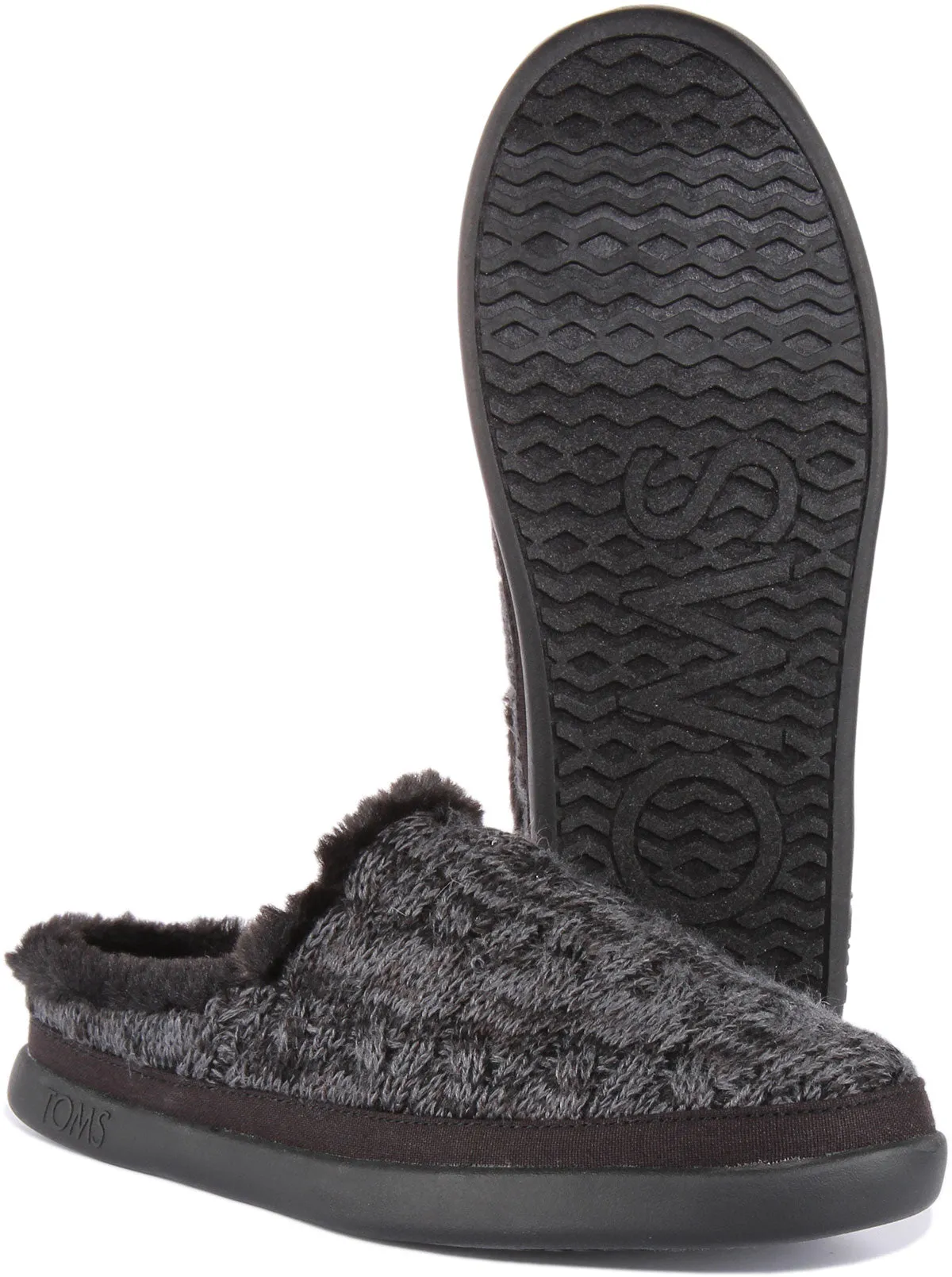 Toms Sage Slipper In Black For Women