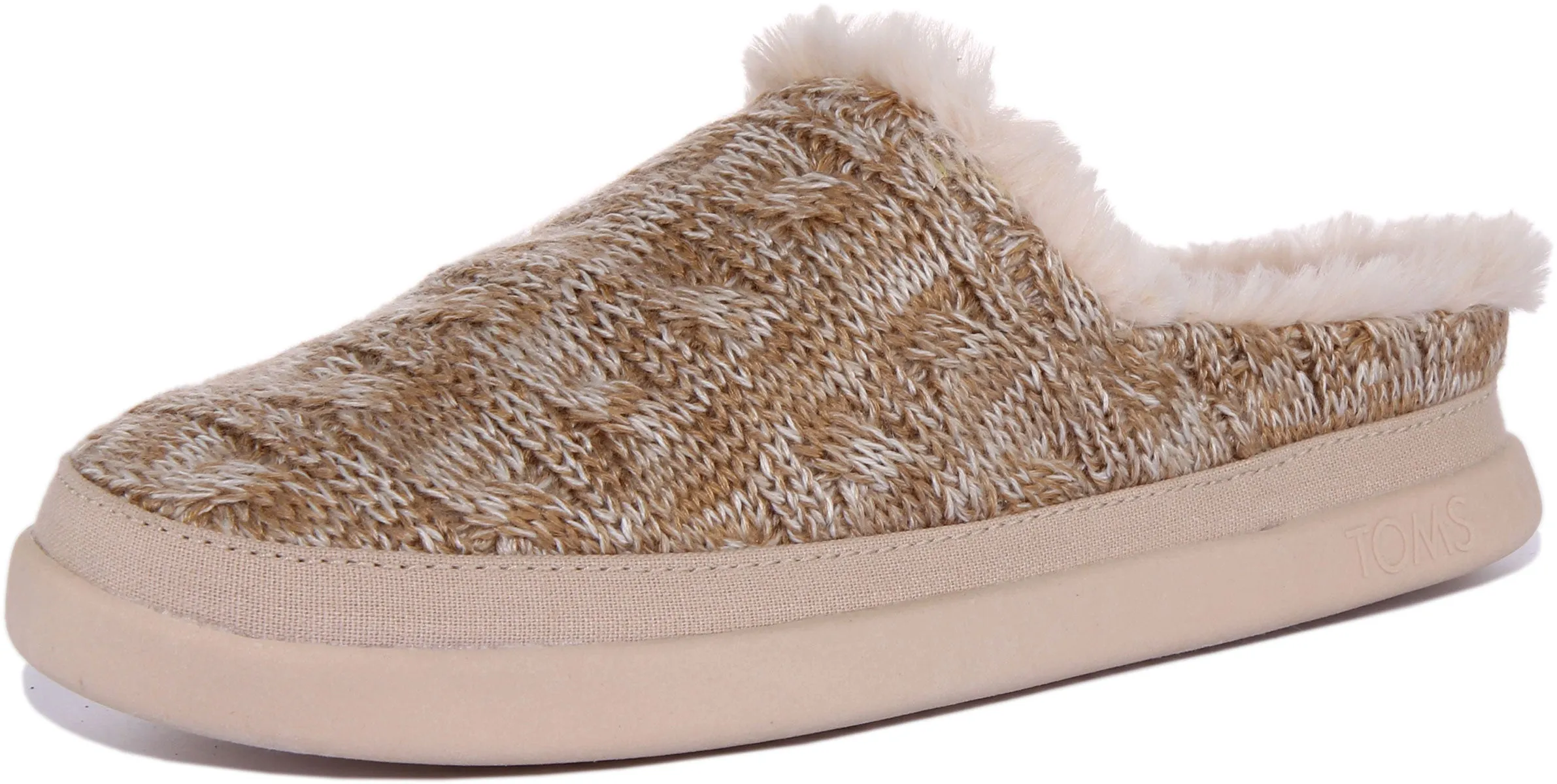 Toms Sage Slipper In Cream For Women