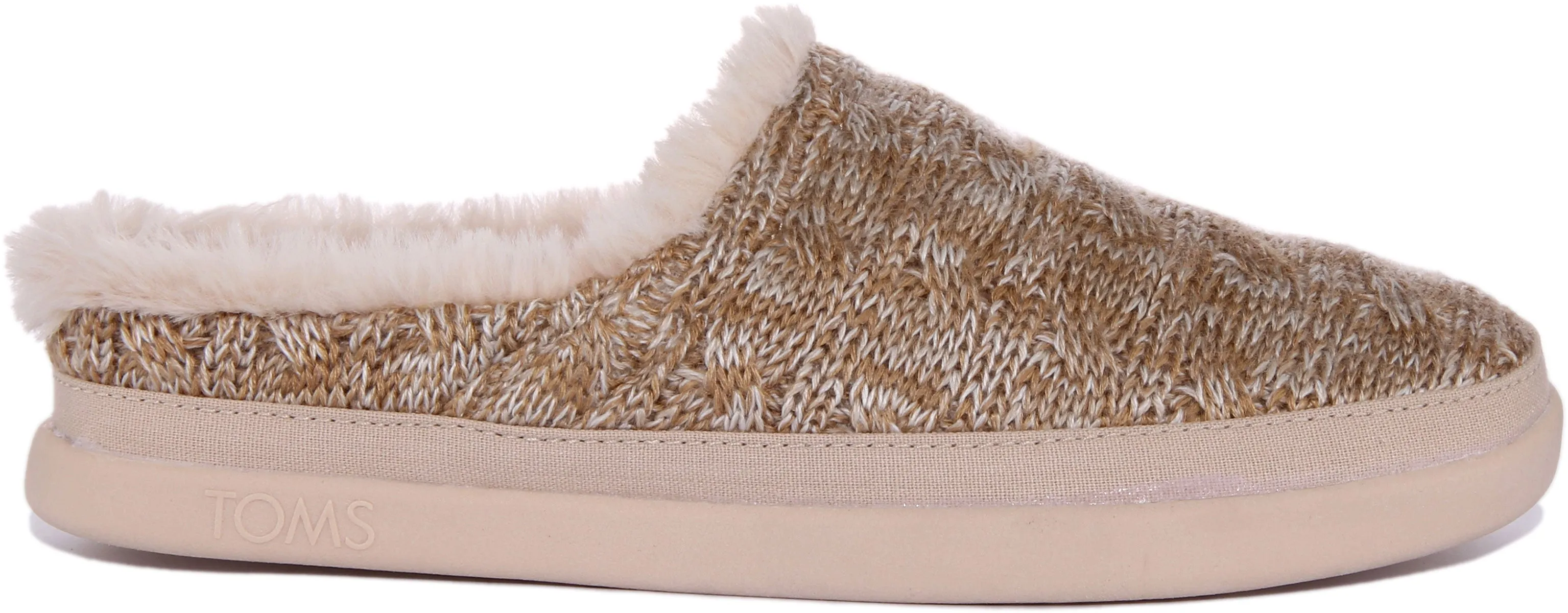 Toms Sage Slipper In Cream For Women