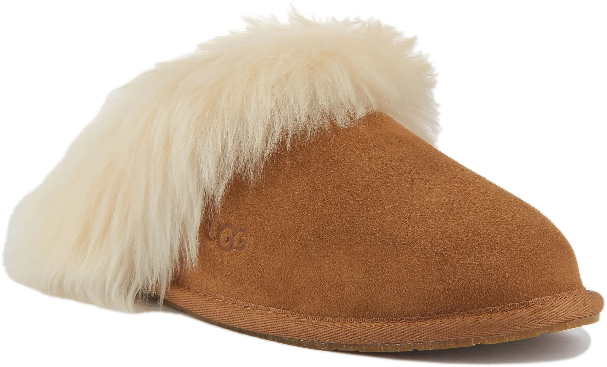 Ugg Australia Scuff Sister Slippers In Chestnut For Women