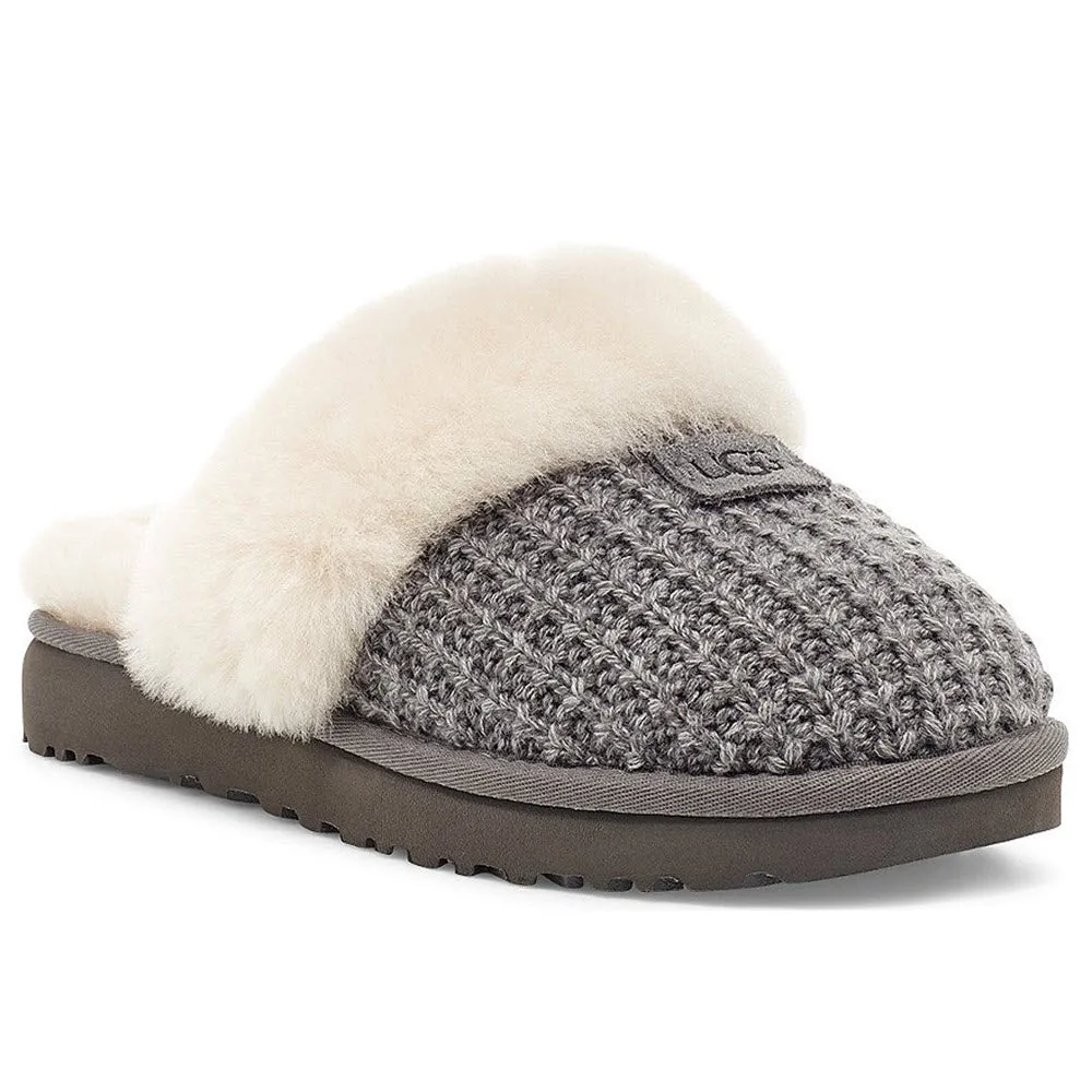 Ugg Women's Cozy Faux-Shearling Slipper Charcoal