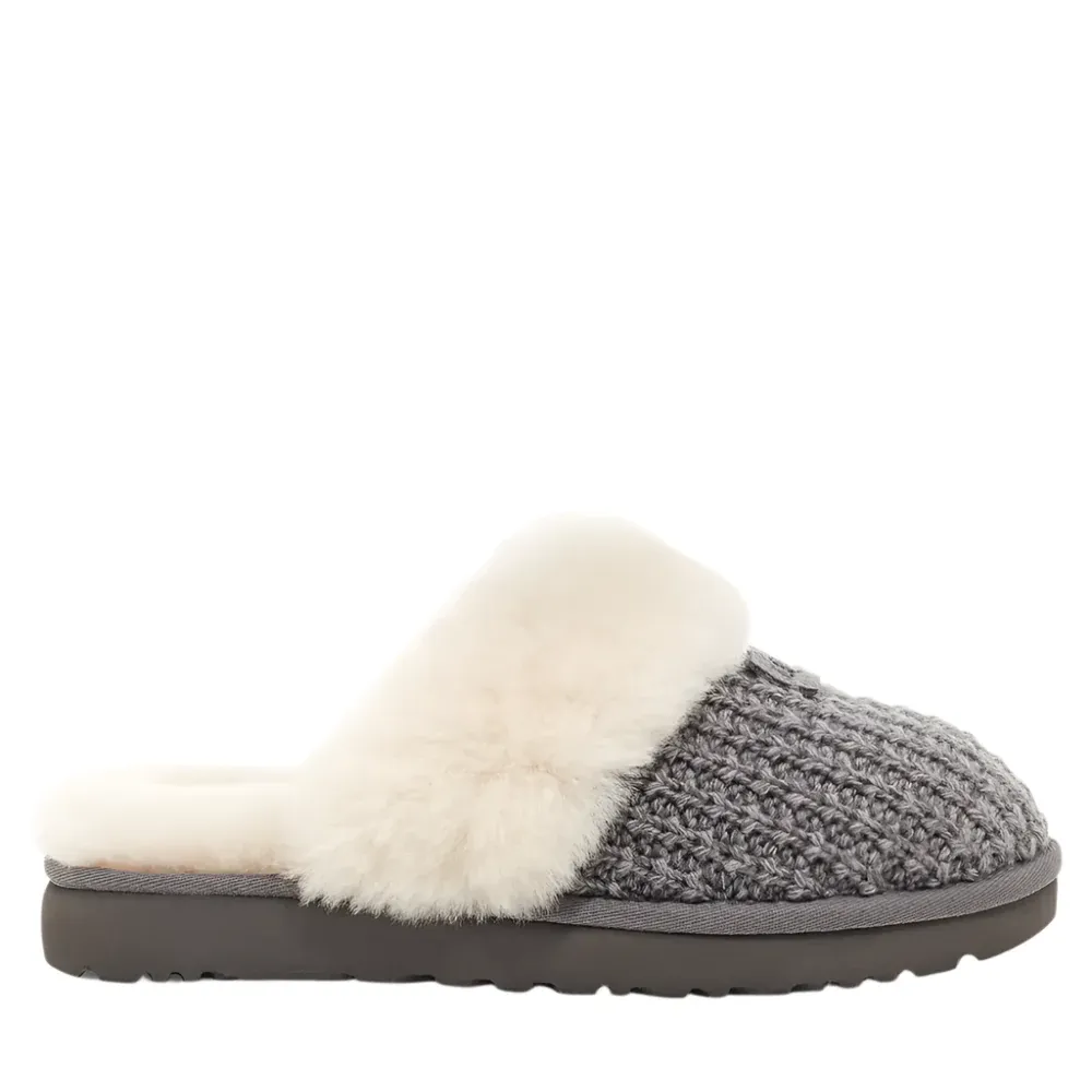 Ugg Women's Cozy Faux-Shearling Slipper Charcoal