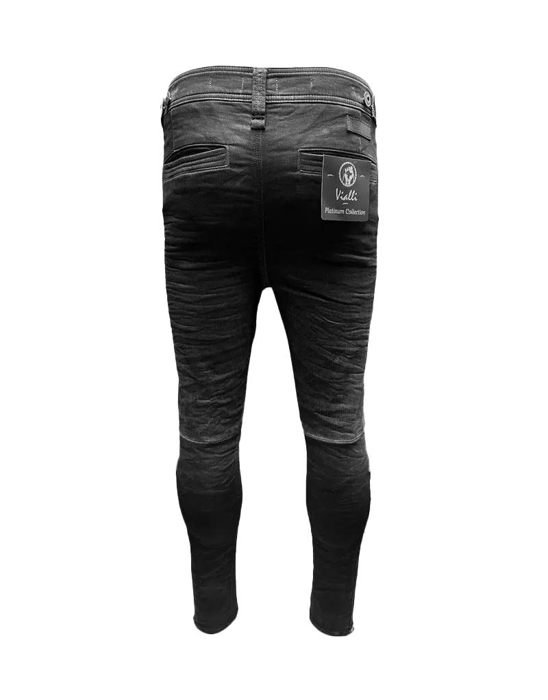 Vialli Faloniccio Dark Grey Jeans