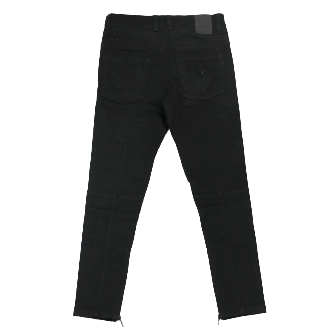 Vialli Morbido Aelooso Black Jeans