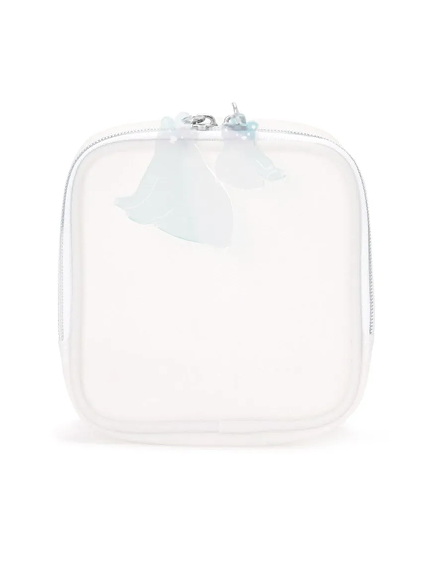 Vinyl Polar Bear Square Pouch Bag