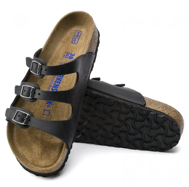 Women's Birkenstock Florida Soft Footbed 1011445 Color:  Black