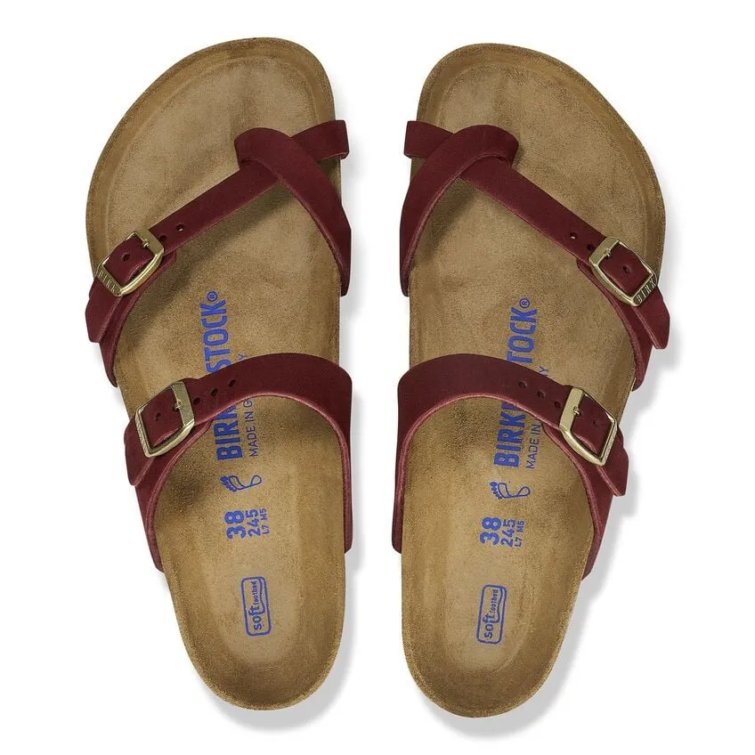 WOMEN'S BIRKENSTOCK MAYARI SOFT FOOTBED | ZINFANDEL