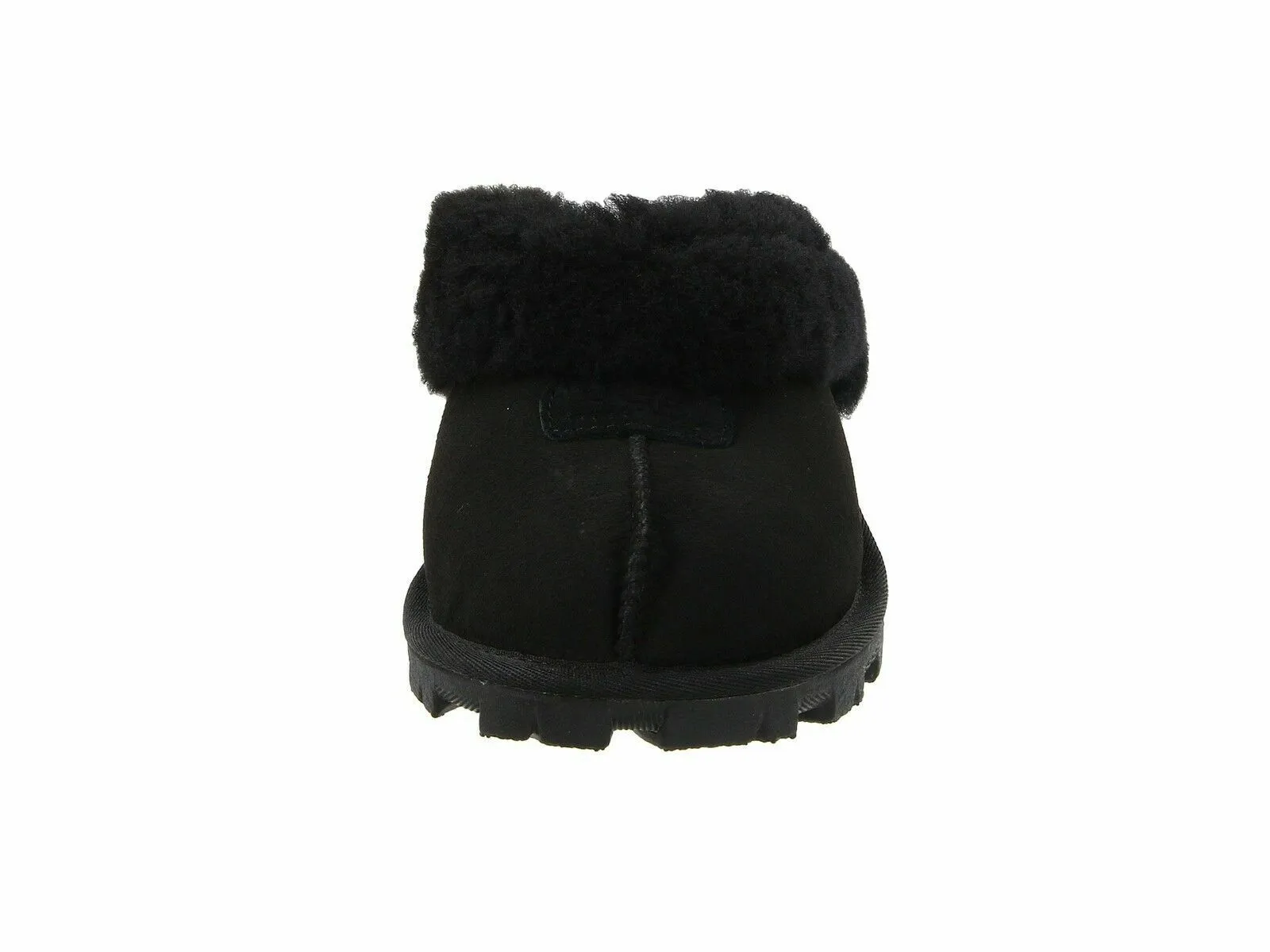 Women's Shoes UGG COQUETTE Sheepskin Slide Slippers 5125 BLACK