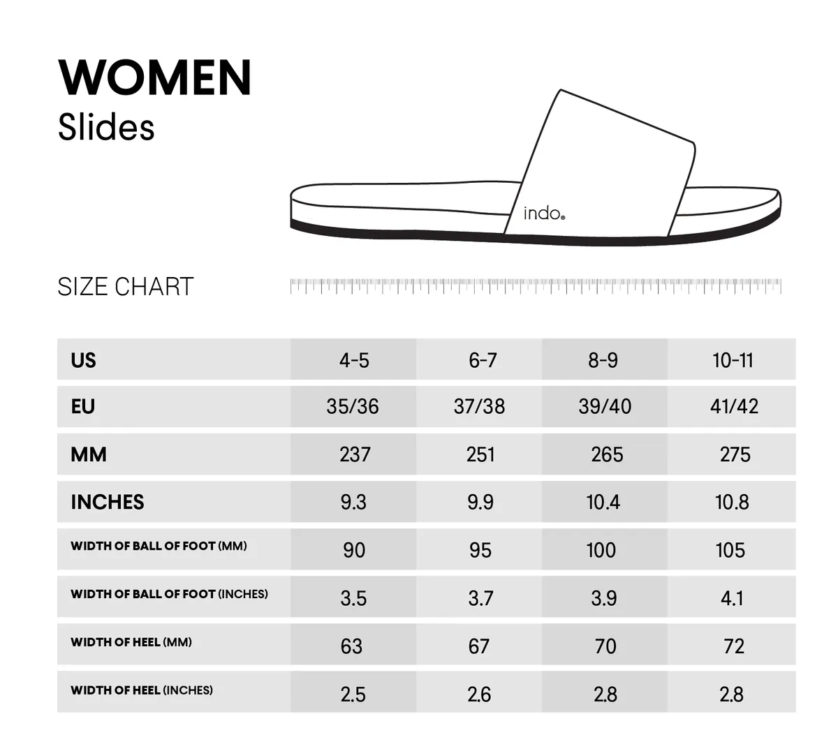 Women's Slide - Shore/Shore Light